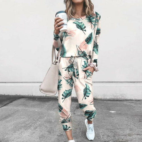 Fashionable Coziness: Printed Loose Tops & Pants Set for Women! - men's graphic t-shirts, Men's Shorts, Men's swim trunks, Men's Joggers, womens crop tee, womens crop top, Women's Hoodies, High Waisted Bikini, String Bikini Swimwear Sets, mens sweatpants, mens underwear, womens dresses, mens high top canvas shoes, men slides, Athletic Women Shoes, Women's canvas shoes, reversible bucket hat, best travel backpack -  Urban Style