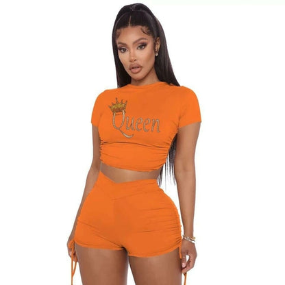 Summer Set: 2 Pcs Women's Backless Tops & Shorts Combo - men's graphic t-shirts, Men's Shorts, Men's swim trunks, Men's Joggers, womens crop tee, womens crop top, Women's Hoodies, High Waisted Bikini, String Bikini Swimwear Sets, mens sweatpants, mens underwear, womens dresses, mens high top canvas shoes, men slides, Athletic Women Shoes, Women's canvas shoes, reversible bucket hat, best travel backpack -  Urban Style