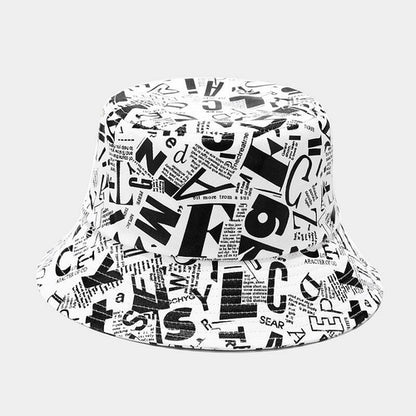 City Chic: Graffiti Letter Bucket Hat! - men's graphic t-shirts, Men's Shorts, Men's swim trunks, Men's Joggers, womens crop tee, womens crop top, Women's Hoodies, High Waisted Bikini, String Bikini Swimwear Sets, mens sweatpants, mens underwear, womens dresses, mens high top canvas shoes, men slides, Athletic Women Shoes, Women's canvas shoes, reversible bucket hat, best travel backpack -  Urban Style