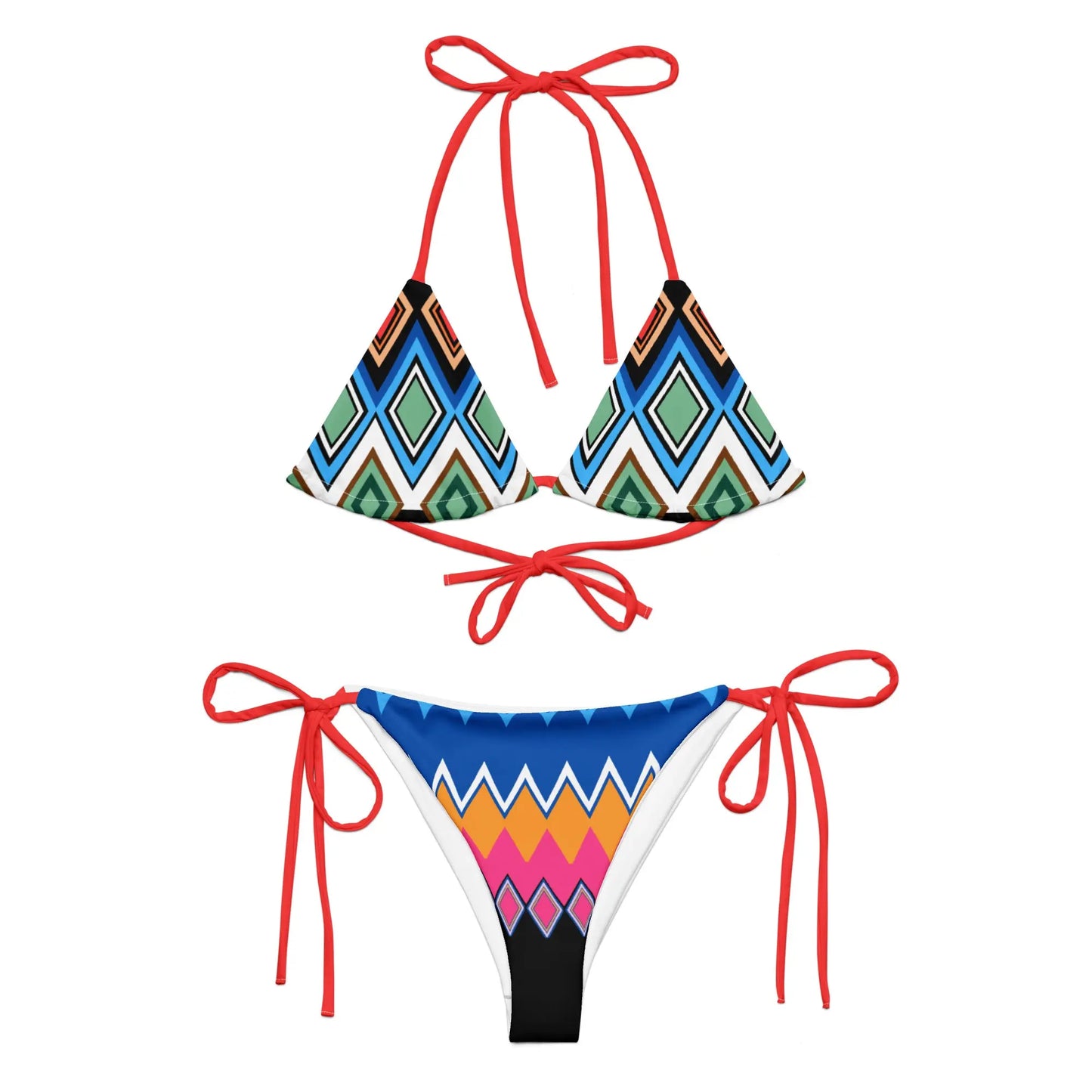 Women's Swimwear String Bikini Set UPF 50+ - men's graphic t-shirts, Men's Shorts, Men's swim trunks, Men's Joggers, womens crop tee, womens crop top, Women's Hoodies, High Waisted Bikini, String Bikini Swimwear Sets, mens sweatpants, mens underwear, womens dresses, mens high top canvas shoes, men slides, Athletic Women Shoes, Women's canvas shoes, reversible bucket hat, best travel backpack -  Urban Style