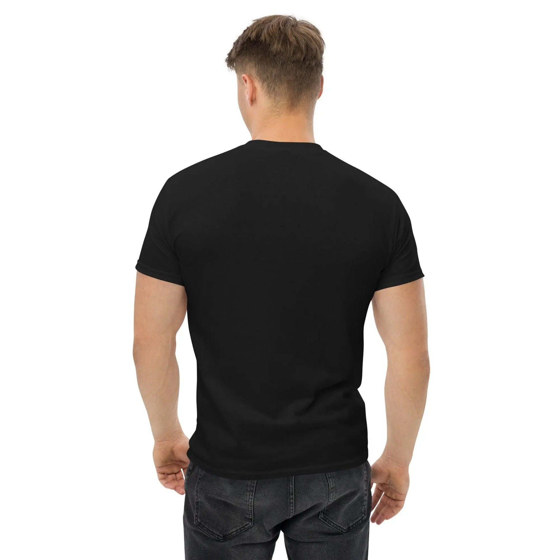 Men Classic Tee: Unmatched Comfort - men's graphic t-shirts, Men's Shorts, Men's swim trunks, Men's Joggers, womens crop tee, womens crop top, Women's Hoodies, High Waisted Bikini, String Bikini Swimwear Sets, mens sweatpants, mens underwear, womens dresses, mens high top canvas shoes, men slides, Athletic Women Shoes, Women's canvas shoes, reversible bucket hat, best travel backpack -  Urban Style