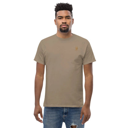 Men Classic Tee: Unmatched Comfort - men's graphic t-shirts, Men's Shorts, Men's swim trunks, Men's Joggers, womens crop tee, womens crop top, Women's Hoodies, High Waisted Bikini, String Bikini Swimwear Sets, mens sweatpants, mens underwear, womens dresses, mens high top canvas shoes, men slides, Athletic Women Shoes, Women's canvas shoes, reversible bucket hat, best travel backpack -  Urban Style