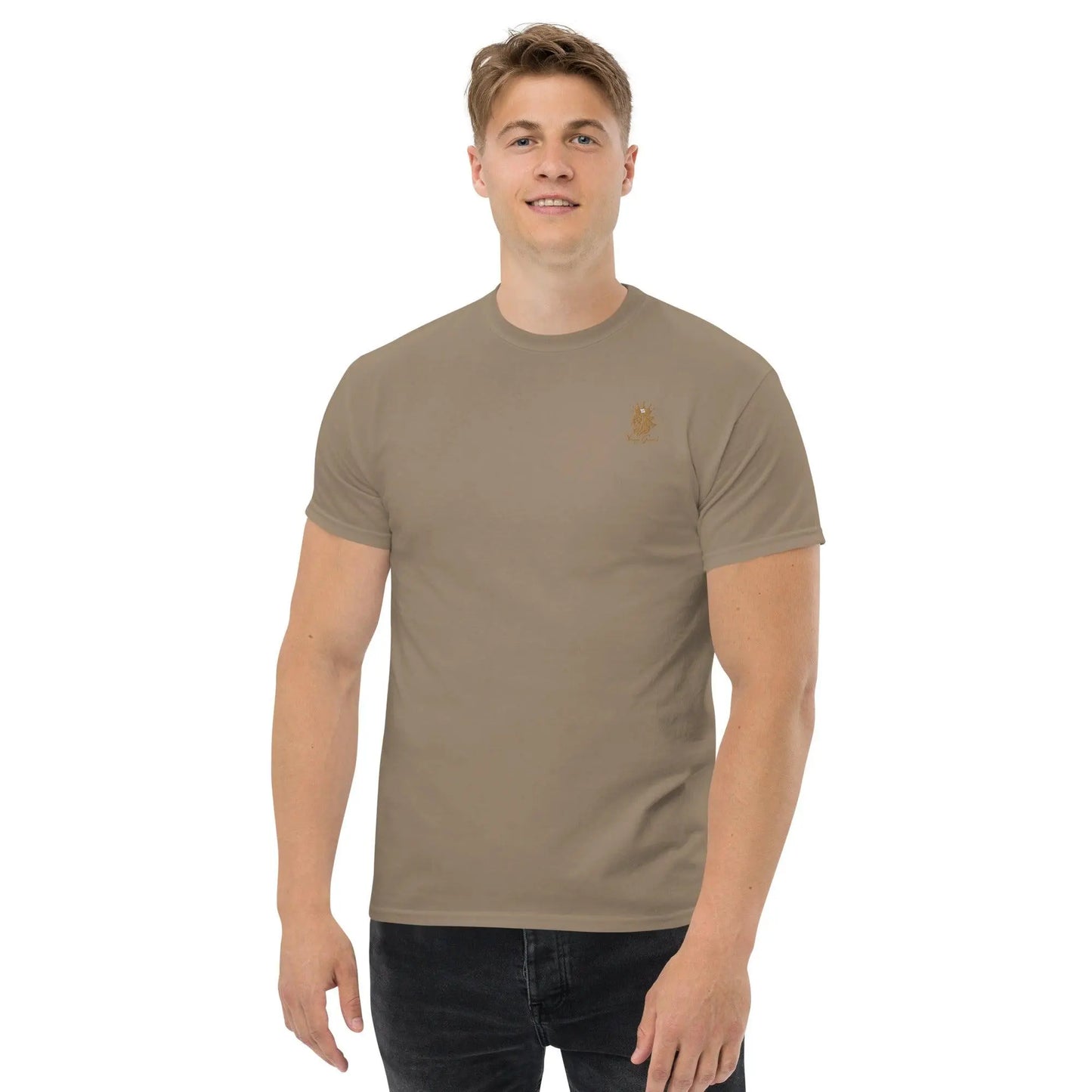 Men Classic Tee: Unmatched Comfort - men's graphic t-shirts, Men's Shorts, Men's swim trunks, Men's Joggers, womens crop tee, womens crop top, Women's Hoodies, High Waisted Bikini, String Bikini Swimwear Sets, mens sweatpants, mens underwear, womens dresses, mens high top canvas shoes, men slides, Athletic Women Shoes, Women's canvas shoes, reversible bucket hat, best travel backpack -  Urban Style