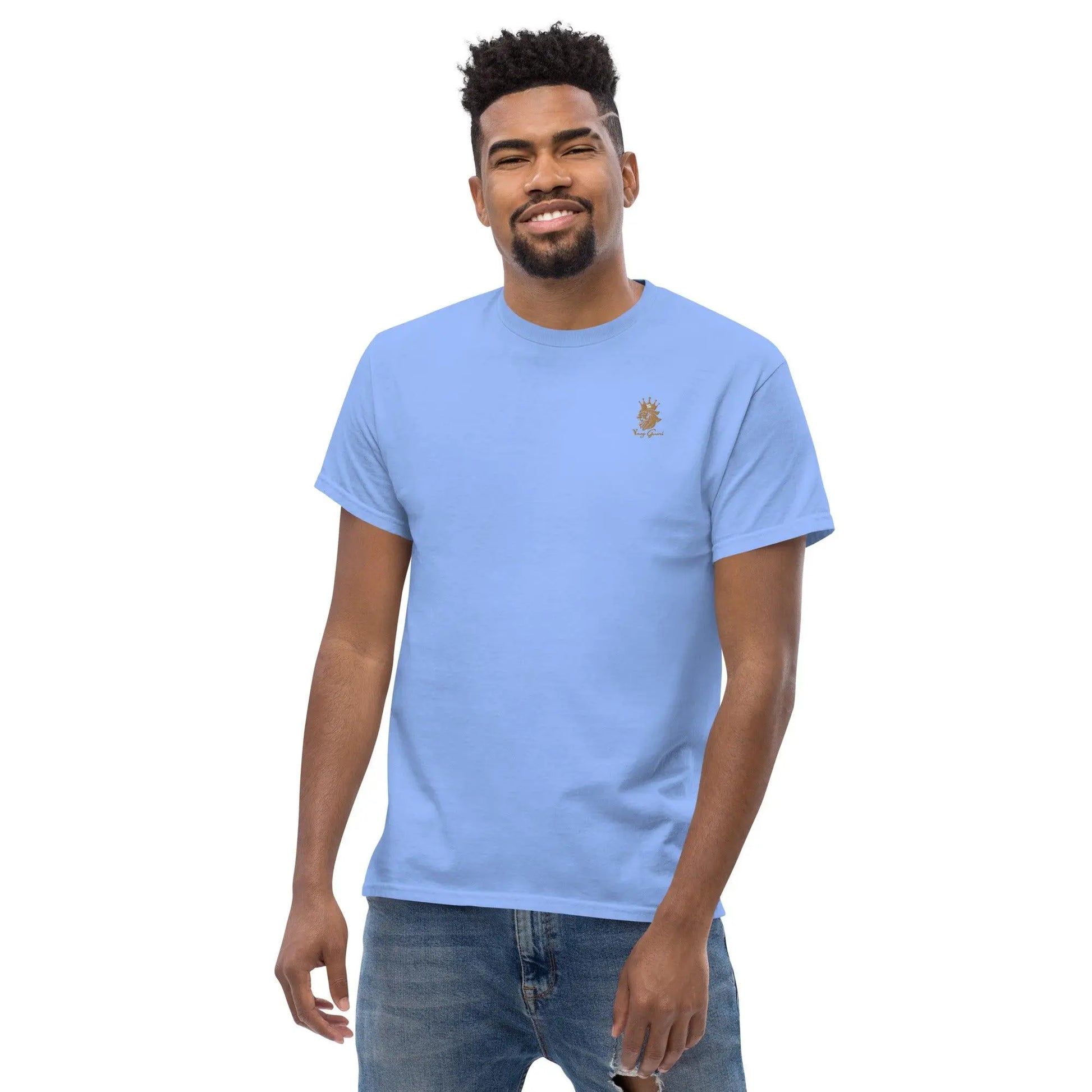 Men Classic Tee: Unmatched Comfort - men's graphic t-shirts, Men's Shorts, Men's swim trunks, Men's Joggers, womens crop tee, womens crop top, Women's Hoodies, High Waisted Bikini, String Bikini Swimwear Sets, mens sweatpants, mens underwear, womens dresses, mens high top canvas shoes, men slides, Athletic Women Shoes, Women's canvas shoes, reversible bucket hat, best travel backpack -  Urban Style