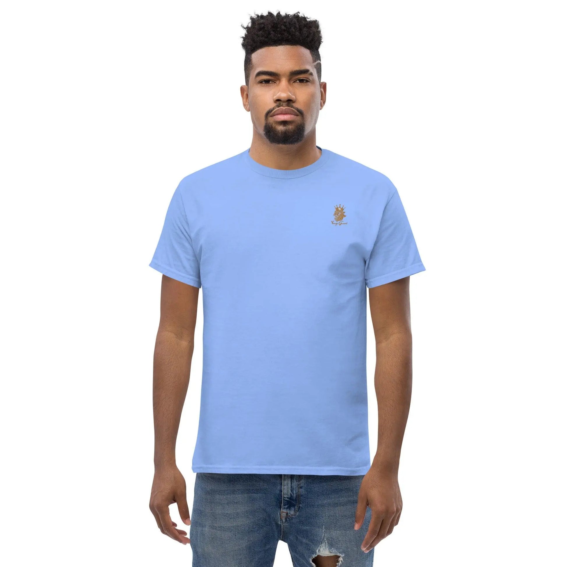 Men Classic Tee: Unmatched Comfort - men's graphic t-shirts, Men's Shorts, Men's swim trunks, Men's Joggers, womens crop tee, womens crop top, Women's Hoodies, High Waisted Bikini, String Bikini Swimwear Sets, mens sweatpants, mens underwear, womens dresses, mens high top canvas shoes, men slides, Athletic Women Shoes, Women's canvas shoes, reversible bucket hat, best travel backpack -  Urban Style