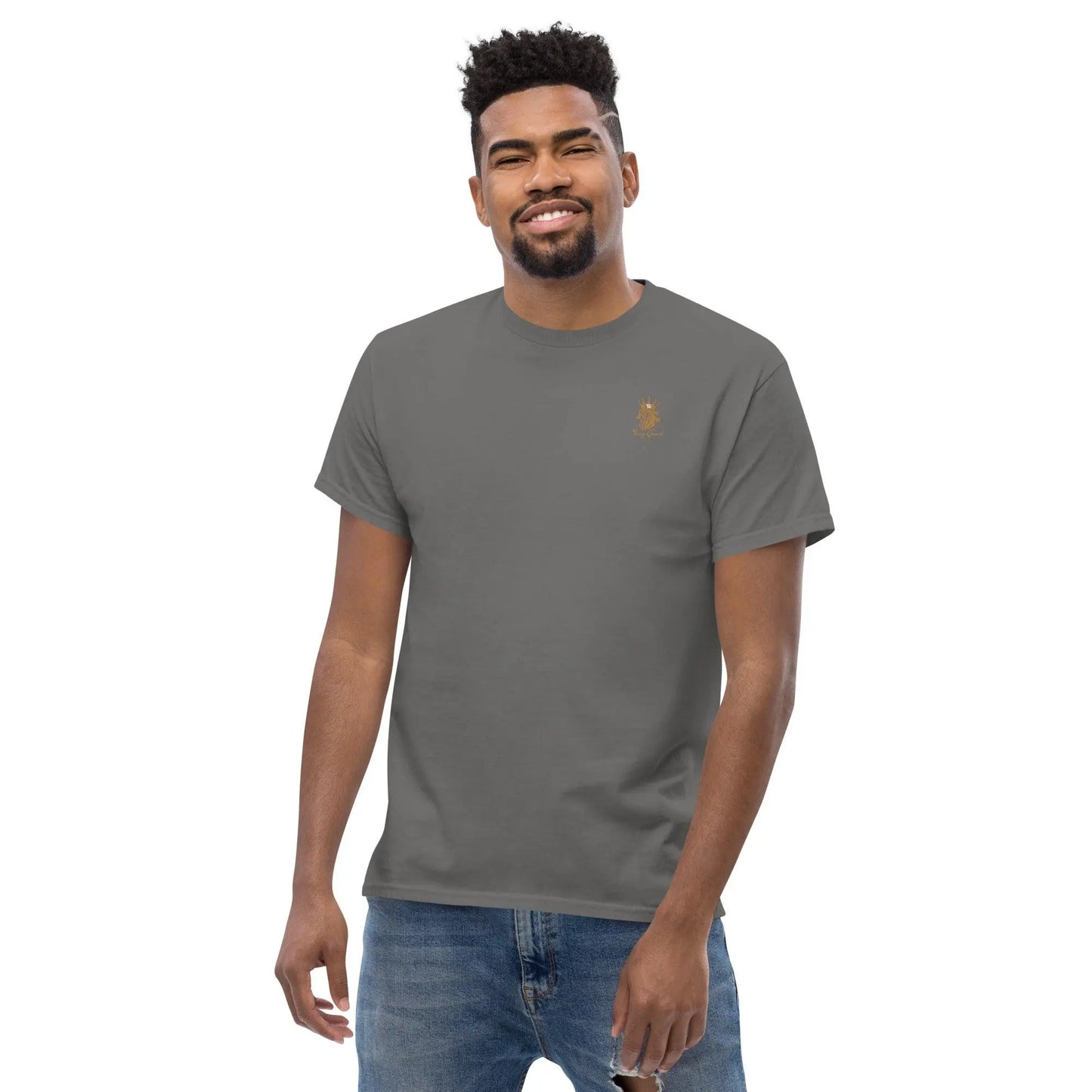 Men Classic Tee: Unmatched Comfort - men's graphic t-shirts, Men's Shorts, Men's swim trunks, Men's Joggers, womens crop tee, womens crop top, Women's Hoodies, High Waisted Bikini, String Bikini Swimwear Sets, mens sweatpants, mens underwear, womens dresses, mens high top canvas shoes, men slides, Athletic Women Shoes, Women's canvas shoes, reversible bucket hat, best travel backpack -  Urban Style