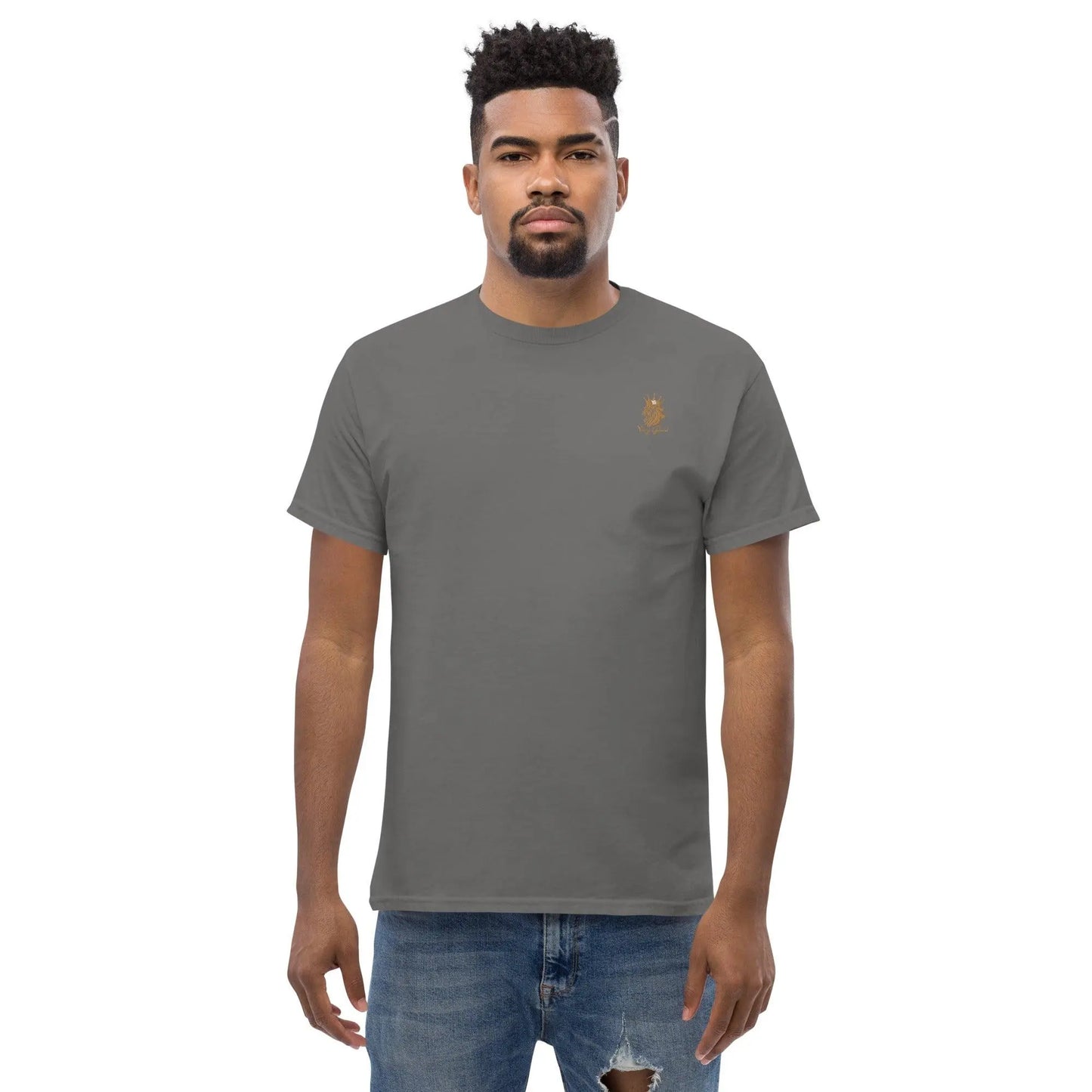 Men Classic Tee: Unmatched Comfort - men's graphic t-shirts, Men's Shorts, Men's swim trunks, Men's Joggers, womens crop tee, womens crop top, Women's Hoodies, High Waisted Bikini, String Bikini Swimwear Sets, mens sweatpants, mens underwear, womens dresses, mens high top canvas shoes, men slides, Athletic Women Shoes, Women's canvas shoes, reversible bucket hat, best travel backpack -  Urban Style