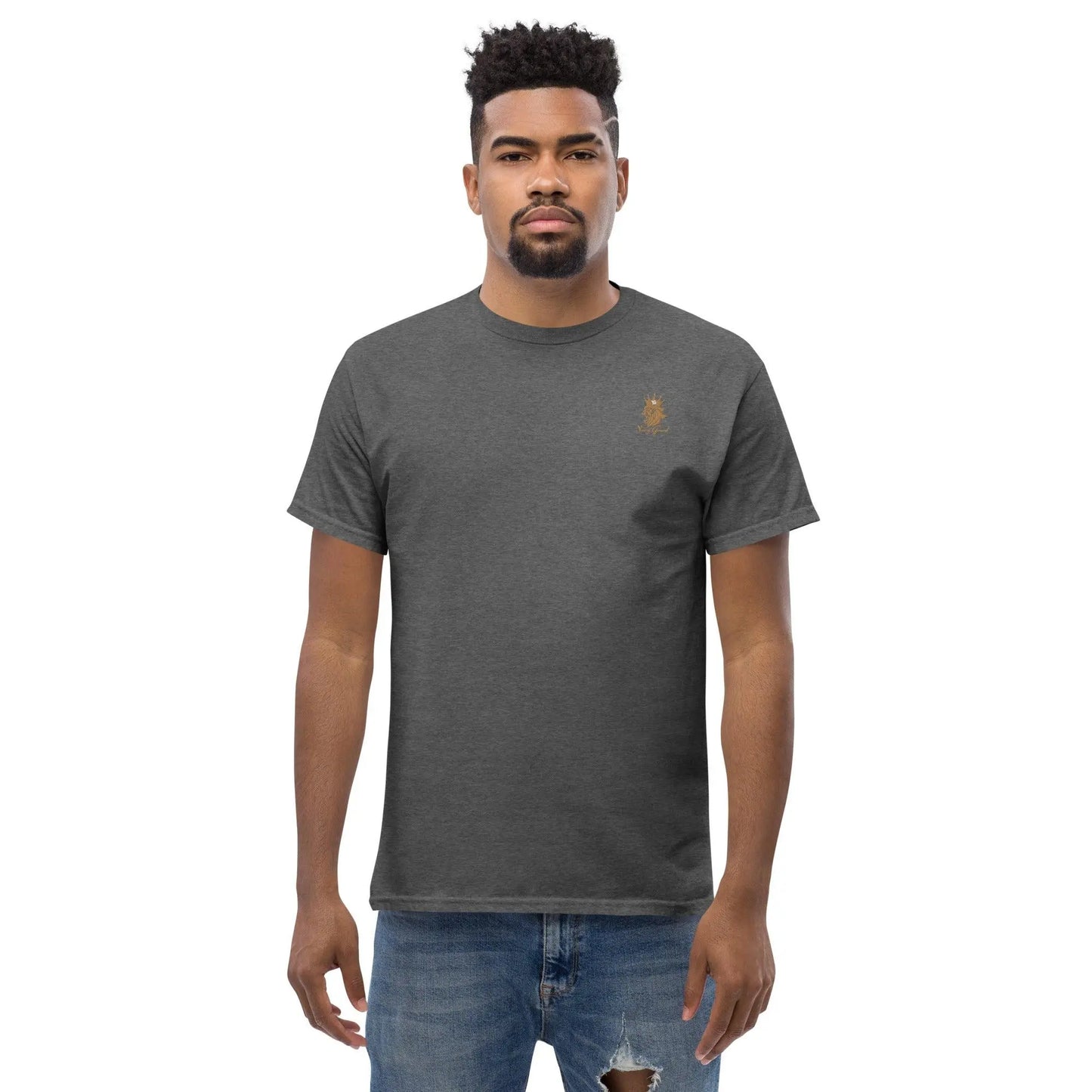 Men Classic Tee: Unmatched Comfort - men's graphic t-shirts, Men's Shorts, Men's swim trunks, Men's Joggers, womens crop tee, womens crop top, Women's Hoodies, High Waisted Bikini, String Bikini Swimwear Sets, mens sweatpants, mens underwear, womens dresses, mens high top canvas shoes, men slides, Athletic Women Shoes, Women's canvas shoes, reversible bucket hat, best travel backpack -  Urban Style