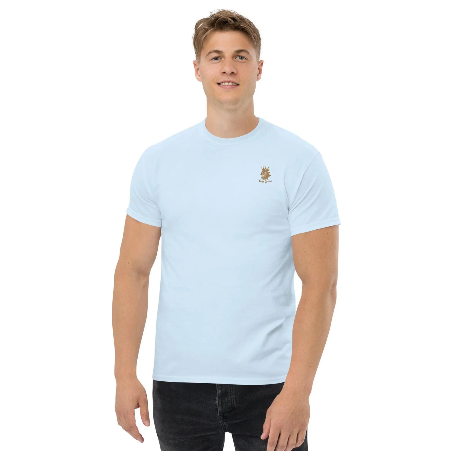 Men Classic Tee: Unmatched Comfort - men's graphic t-shirts, Men's Shorts, Men's swim trunks, Men's Joggers, womens crop tee, womens crop top, Women's Hoodies, High Waisted Bikini, String Bikini Swimwear Sets, mens sweatpants, mens underwear, womens dresses, mens high top canvas shoes, men slides, Athletic Women Shoes, Women's canvas shoes, reversible bucket hat, best travel backpack -  Urban Style