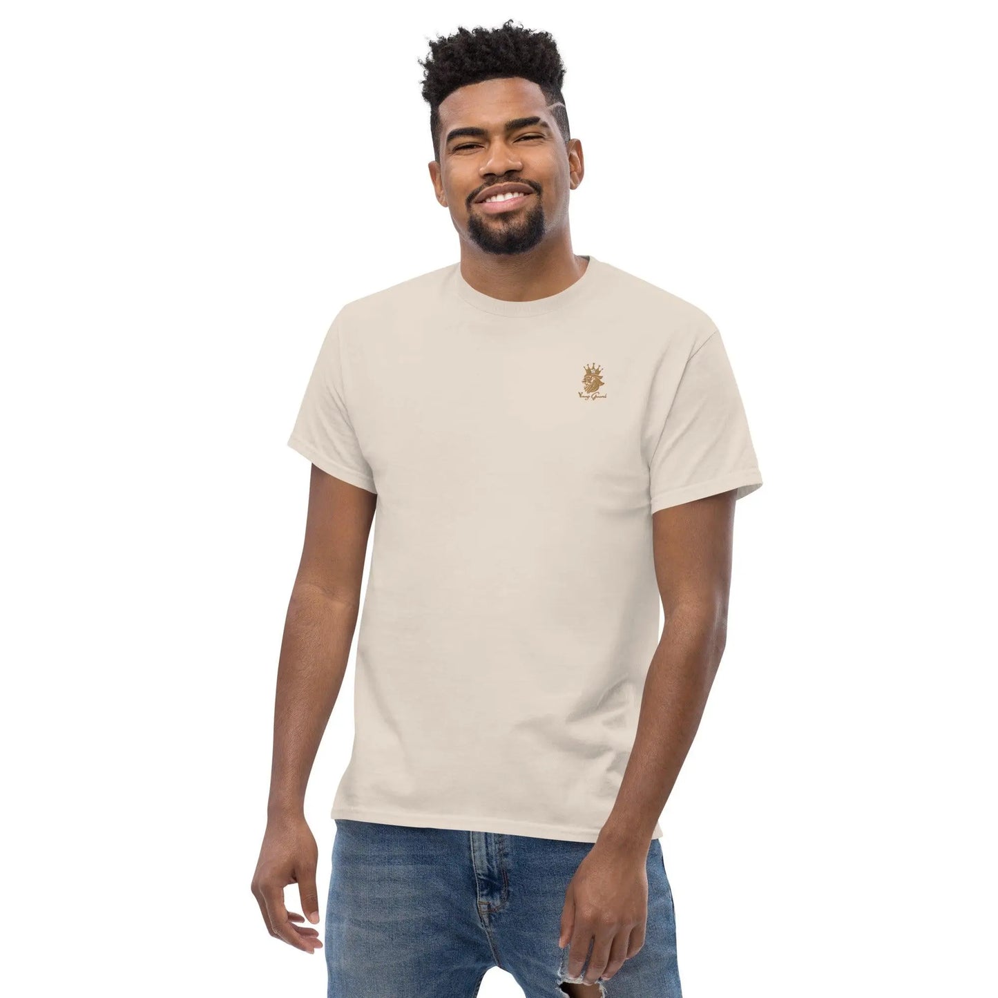 Men Classic Tee: Unmatched Comfort - men's graphic t-shirts, Men's Shorts, Men's swim trunks, Men's Joggers, womens crop tee, womens crop top, Women's Hoodies, High Waisted Bikini, String Bikini Swimwear Sets, mens sweatpants, mens underwear, womens dresses, mens high top canvas shoes, men slides, Athletic Women Shoes, Women's canvas shoes, reversible bucket hat, best travel backpack -  Urban Style