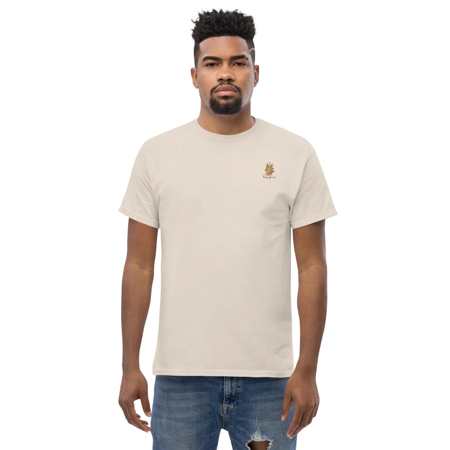 Men Classic Tee: Unmatched Comfort - men's graphic t-shirts, Men's Shorts, Men's swim trunks, Men's Joggers, womens crop tee, womens crop top, Women's Hoodies, High Waisted Bikini, String Bikini Swimwear Sets, mens sweatpants, mens underwear, womens dresses, mens high top canvas shoes, men slides, Athletic Women Shoes, Women's canvas shoes, reversible bucket hat, best travel backpack -  Urban Style