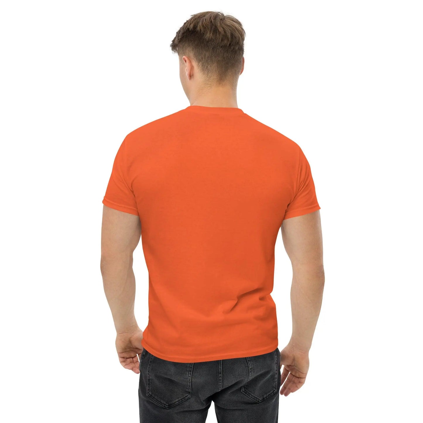 Men Classic Tee: Unmatched Comfort - men's graphic t-shirts, Men's Shorts, Men's swim trunks, Men's Joggers, womens crop tee, womens crop top, Women's Hoodies, High Waisted Bikini, String Bikini Swimwear Sets, mens sweatpants, mens underwear, womens dresses, mens high top canvas shoes, men slides, Athletic Women Shoes, Women's canvas shoes, reversible bucket hat, best travel backpack -  Urban Style