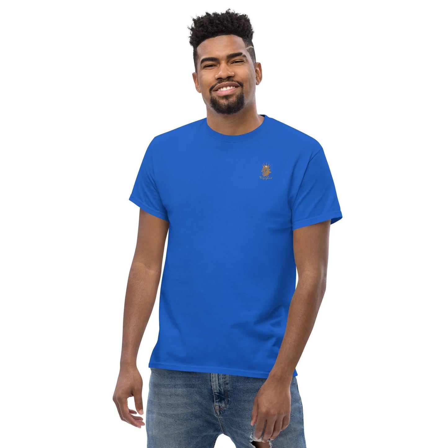 Men Classic Tee: Unmatched Comfort - men's graphic t-shirts, Men's Shorts, Men's swim trunks, Men's Joggers, womens crop tee, womens crop top, Women's Hoodies, High Waisted Bikini, String Bikini Swimwear Sets, mens sweatpants, mens underwear, womens dresses, mens high top canvas shoes, men slides, Athletic Women Shoes, Women's canvas shoes, reversible bucket hat, best travel backpack -  Urban Style