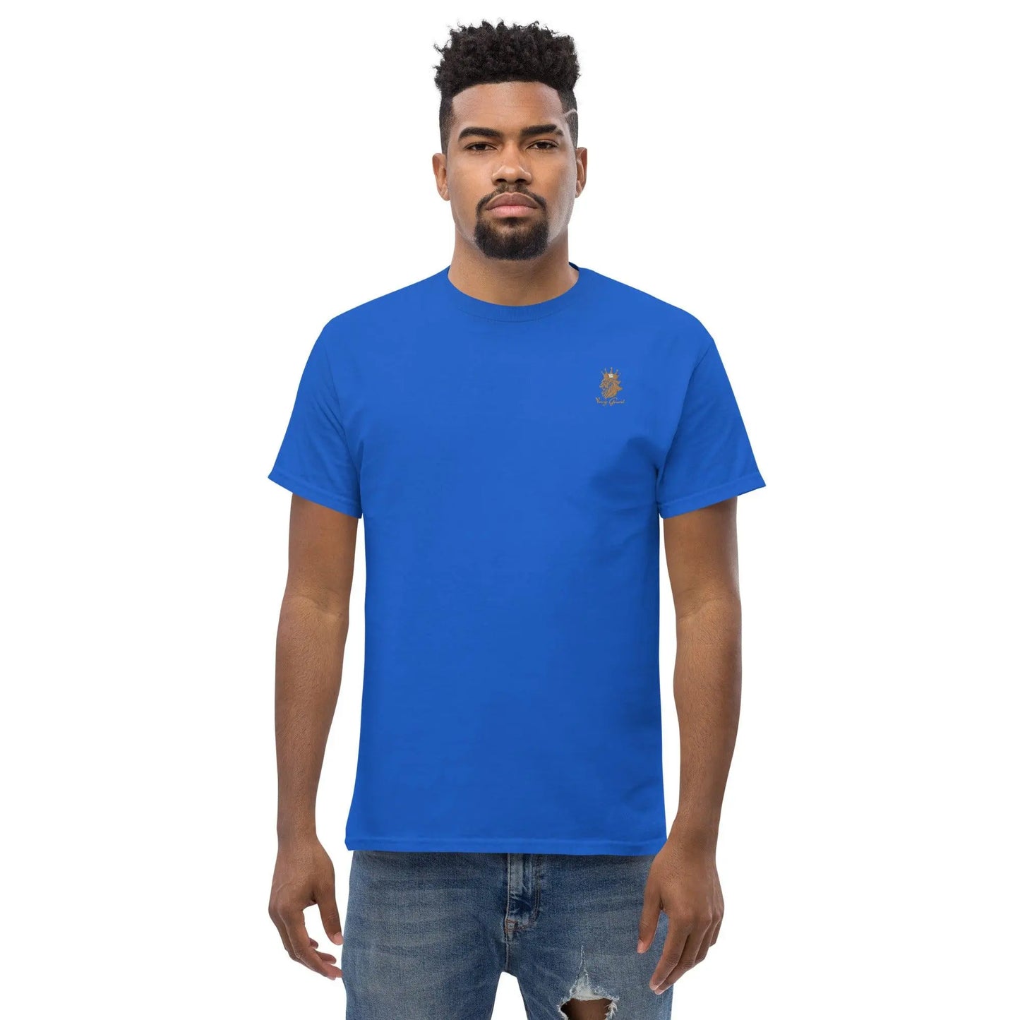 Men Classic Tee: Unmatched Comfort - men's graphic t-shirts, Men's Shorts, Men's swim trunks, Men's Joggers, womens crop tee, womens crop top, Women's Hoodies, High Waisted Bikini, String Bikini Swimwear Sets, mens sweatpants, mens underwear, womens dresses, mens high top canvas shoes, men slides, Athletic Women Shoes, Women's canvas shoes, reversible bucket hat, best travel backpack -  Urban Style