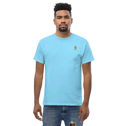 Men Classic Tee: Unmatched Comfort - men's graphic t-shirts, Men's Shorts, Men's swim trunks, Men's Joggers, womens crop tee, womens crop top, Women's Hoodies, High Waisted Bikini, String Bikini Swimwear Sets, mens sweatpants, mens underwear, womens dresses, mens high top canvas shoes, men slides, Athletic Women Shoes, Women's canvas shoes, reversible bucket hat, best travel backpack -  Urban Style