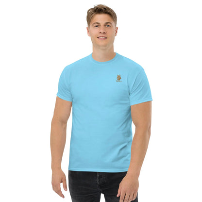 Men Classic Tee: Unmatched Comfort - men's graphic t-shirts, Men's Shorts, Men's swim trunks, Men's Joggers, womens crop tee, womens crop top, Women's Hoodies, High Waisted Bikini, String Bikini Swimwear Sets, mens sweatpants, mens underwear, womens dresses, mens high top canvas shoes, men slides, Athletic Women Shoes, Women's canvas shoes, reversible bucket hat, best travel backpack -  Urban Style