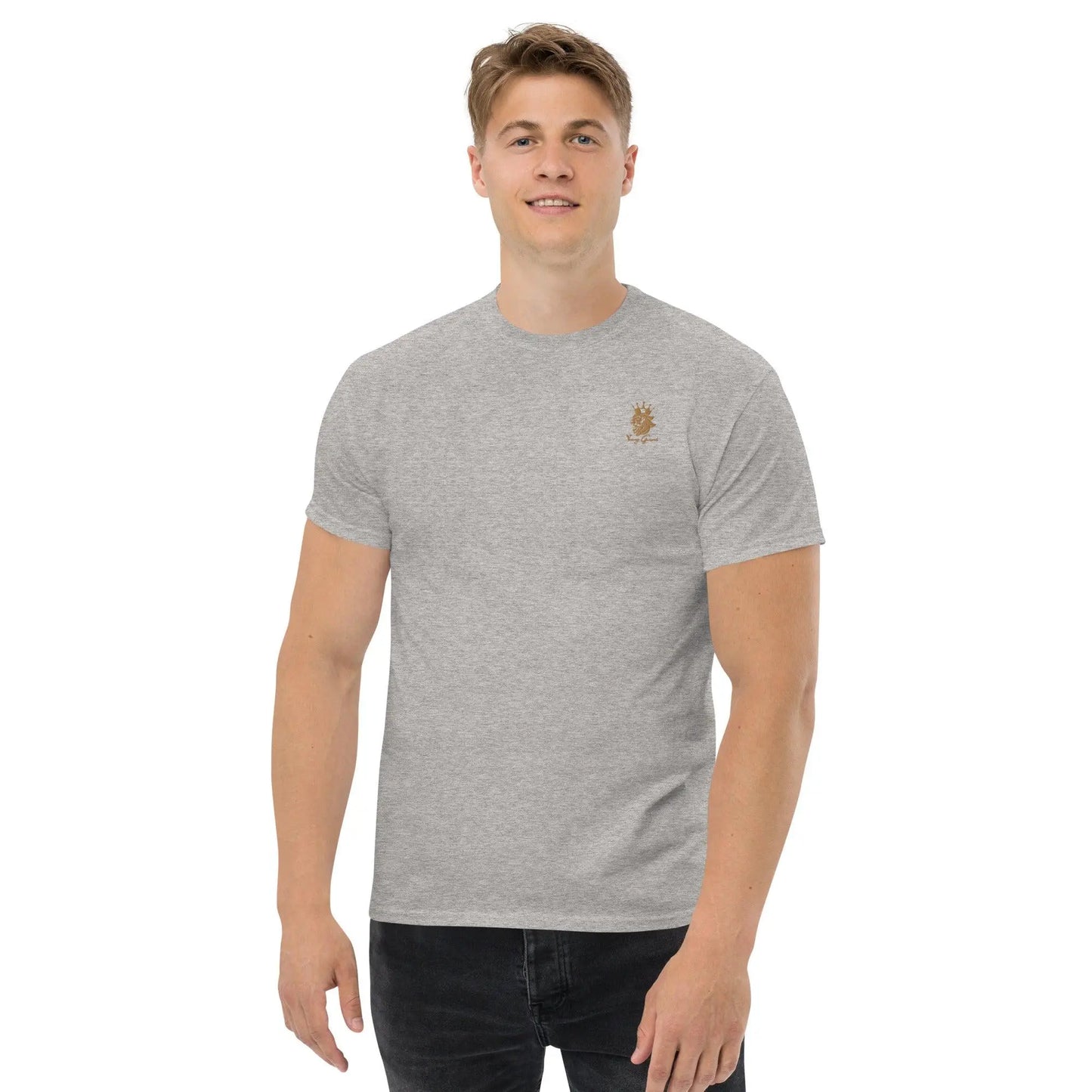 Men Classic Tee: Unmatched Comfort - men's graphic t-shirts, Men's Shorts, Men's swim trunks, Men's Joggers, womens crop tee, womens crop top, Women's Hoodies, High Waisted Bikini, String Bikini Swimwear Sets, mens sweatpants, mens underwear, womens dresses, mens high top canvas shoes, men slides, Athletic Women Shoes, Women's canvas shoes, reversible bucket hat, best travel backpack -  Urban Style