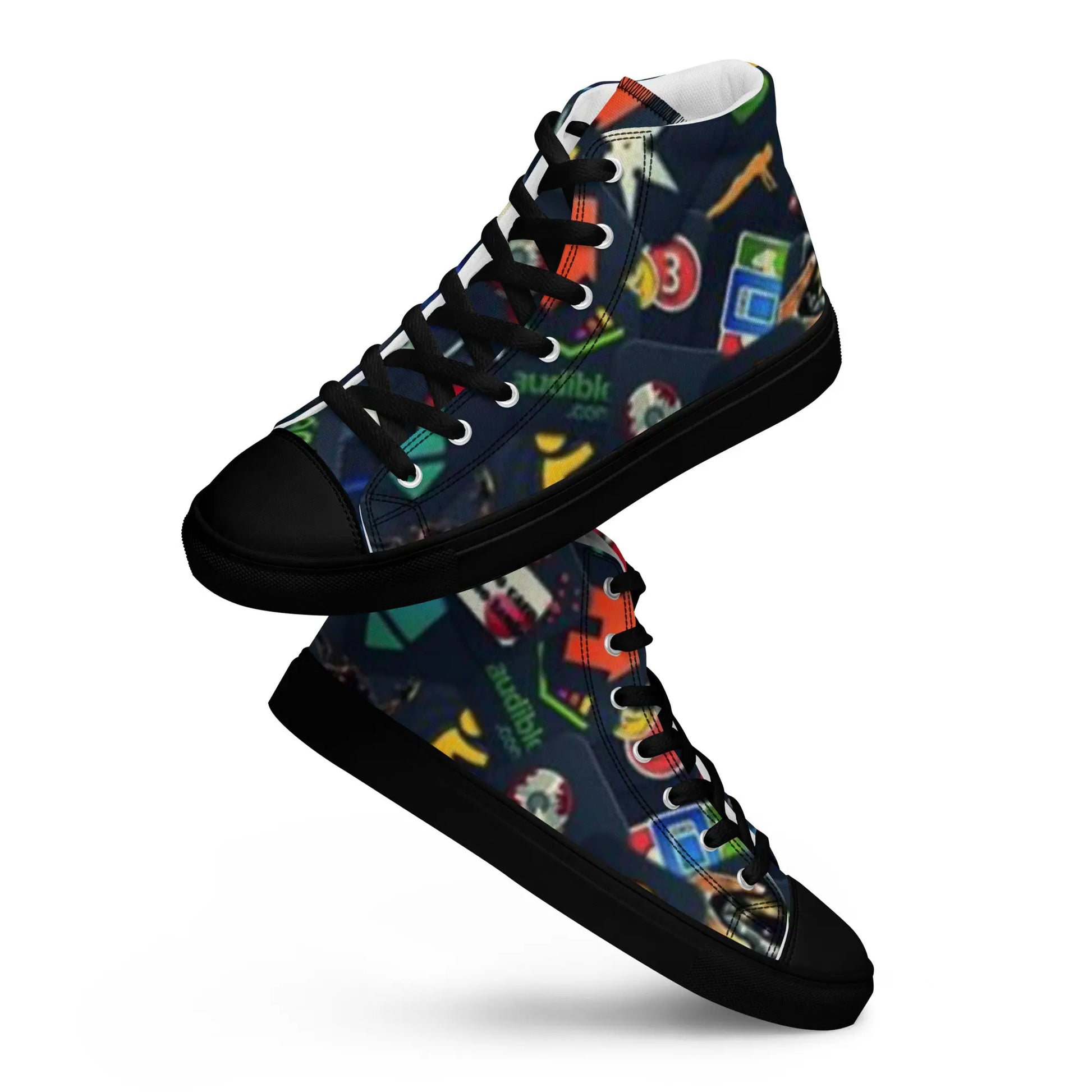 Men’s High Top Canvas Shoes-Premium Quality - men's graphic t-shirts, Men's Shorts, Men's swim trunks, Men's Joggers, womens crop tee, womens crop top, Women's Hoodies, High Waisted Bikini, String Bikini Swimwear Sets, mens sweatpants, mens underwear, womens dresses, mens high top canvas shoes, men slides, Athletic Women Shoes, Women's canvas shoes, reversible bucket hat, best travel backpack -  Urban Style