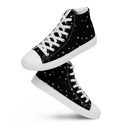 Men’s High Top Canvas Shoes-Premium Quality - men's graphic t-shirts, Men's Shorts, Men's swim trunks, Men's Joggers, womens crop tee, womens crop top, Women's Hoodies, High Waisted Bikini, String Bikini Swimwear Sets, mens sweatpants, mens underwear, womens dresses, mens high top canvas shoes, men slides, Athletic Women Shoes, Women's canvas shoes, reversible bucket hat, best travel backpack -  Urban Style