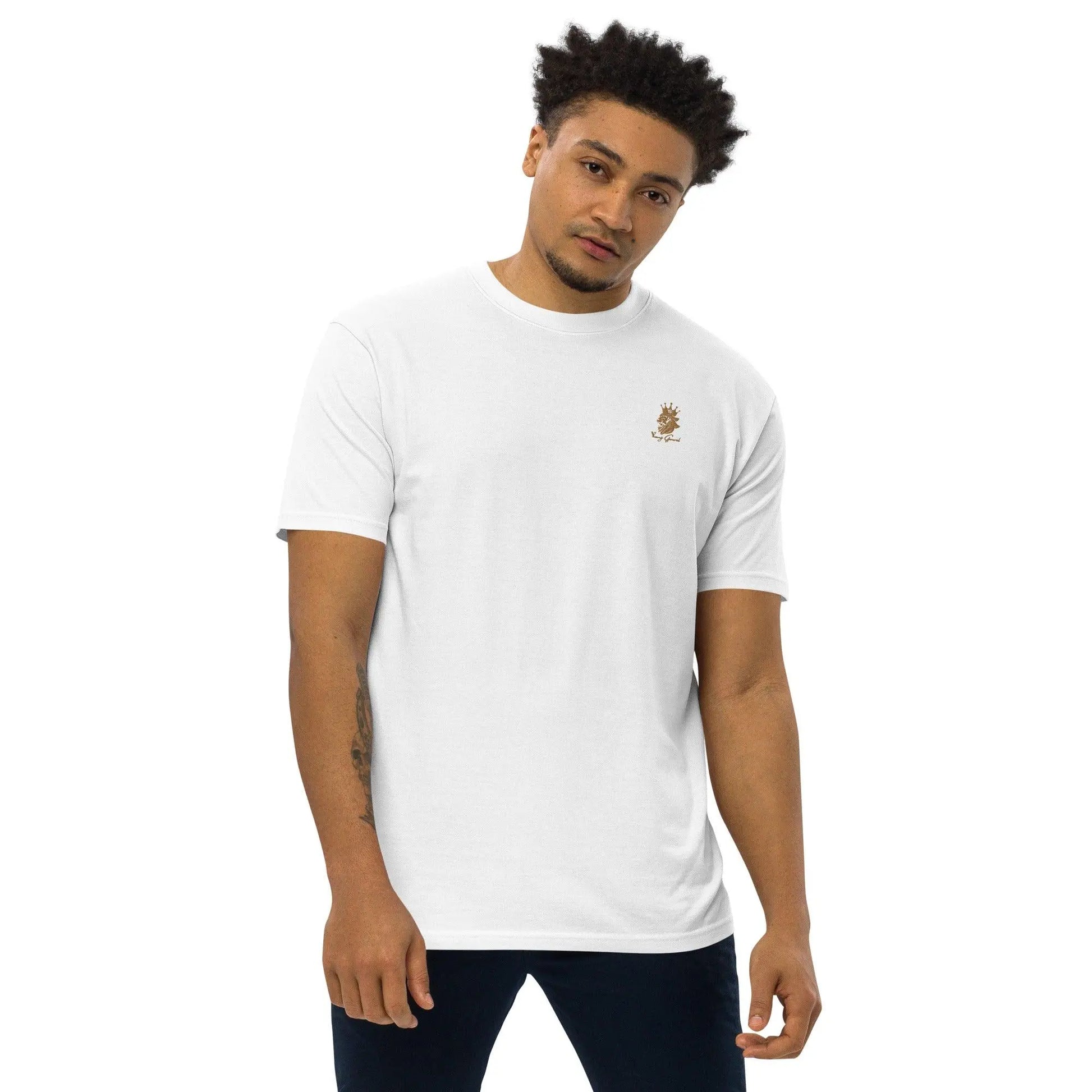 Men’s Premium Heavyweight Tee - men's graphic t-shirts, Men's Shorts, Men's swim trunks, Men's Joggers, womens crop tee, womens crop top, Women's Hoodies, High Waisted Bikini, String Bikini Swimwear Sets, mens sweatpants, mens underwear, womens dresses, mens high top canvas shoes, men slides, Athletic Women Shoes, Women's canvas shoes, reversible bucket hat, best travel backpack -  Urban Style